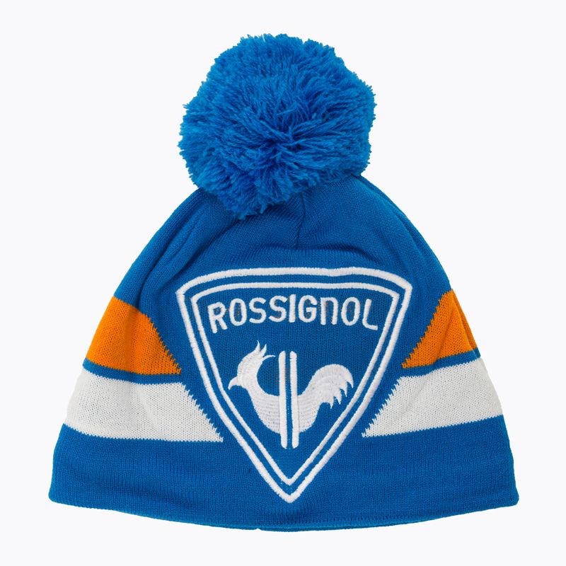 Rossignol L3 Jr Rooster lazuli blau Kinder Wintermütze 5