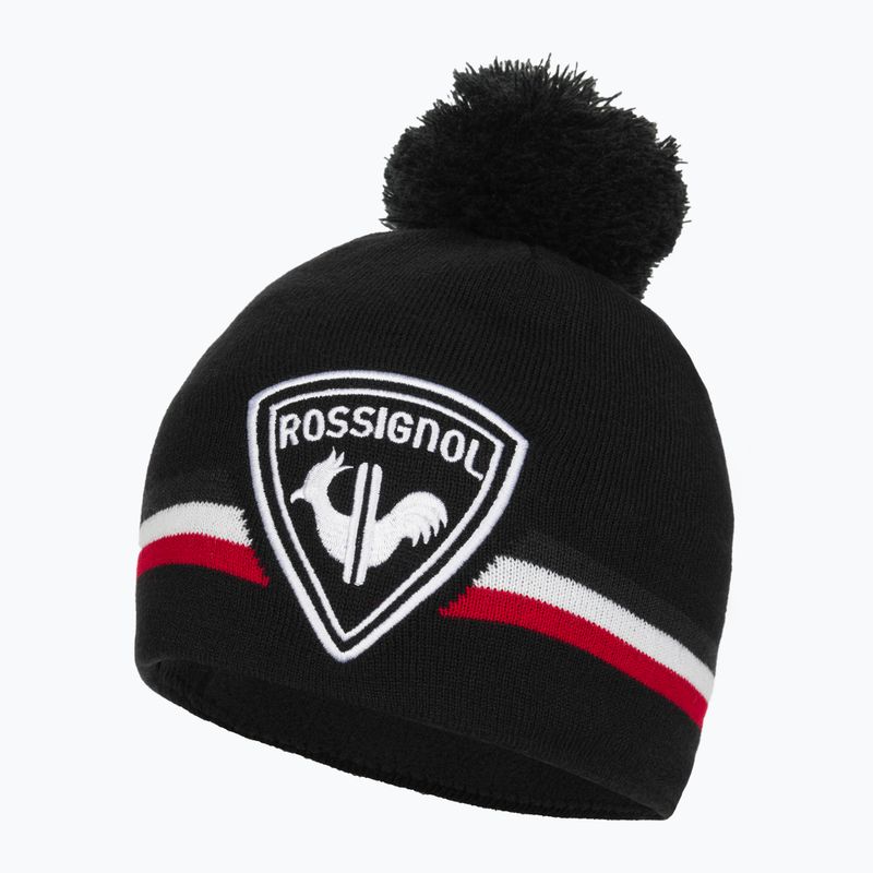 Rossignol Rooster Pompon schwarz Herren Wintermütze 3