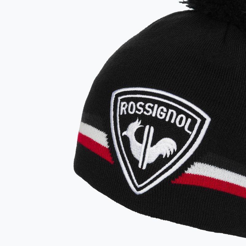 Rossignol Rooster Pompon schwarz Herren Wintermütze 4