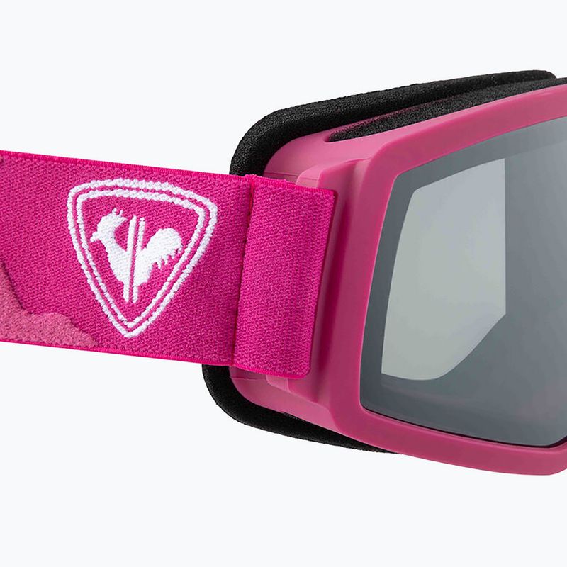 Rossignol Toric rosa/rauchsilberne Kinder-Skibrille 4