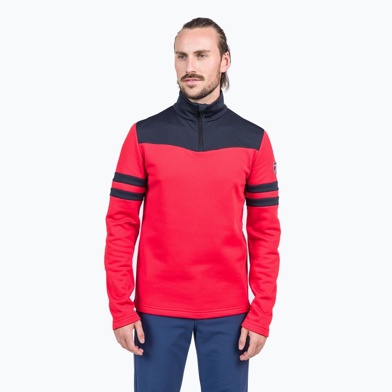 Rossignol Resort 1/2 Zip Sporthemd rot