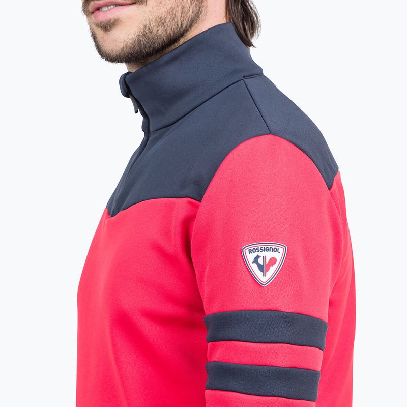 Herren Thermoaktiv-Sweatshirt Rossignol Resort 1/2 Zip sports red 6