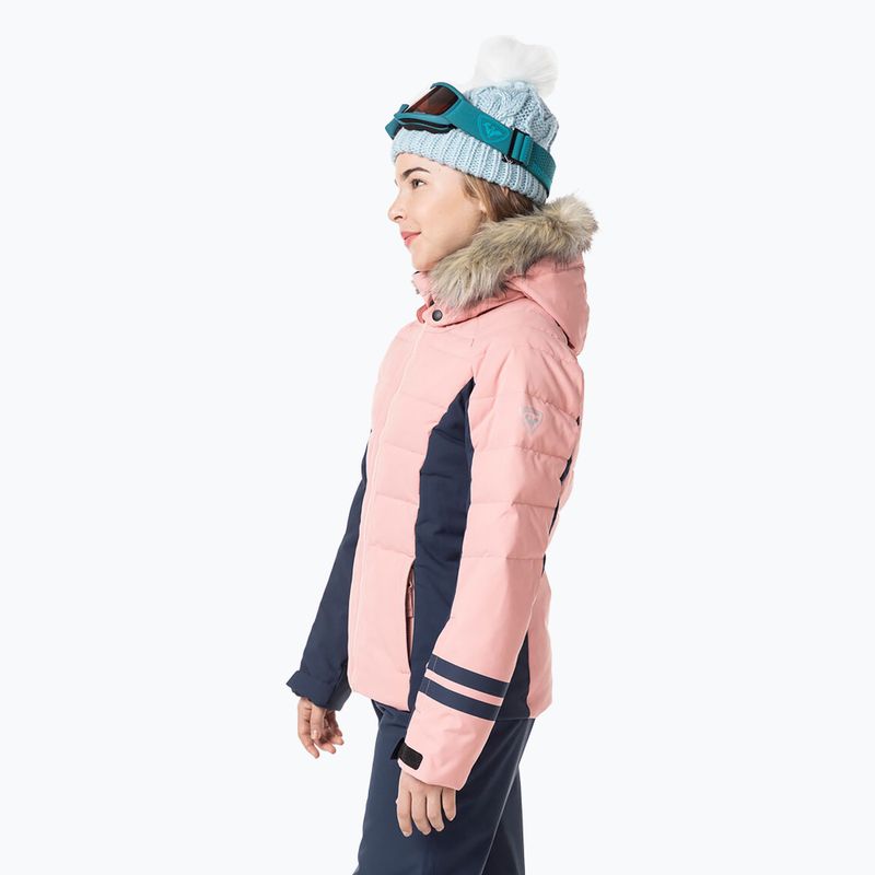 Rossignol Girl Polydown cooper rosa Kinder Skijacke 3