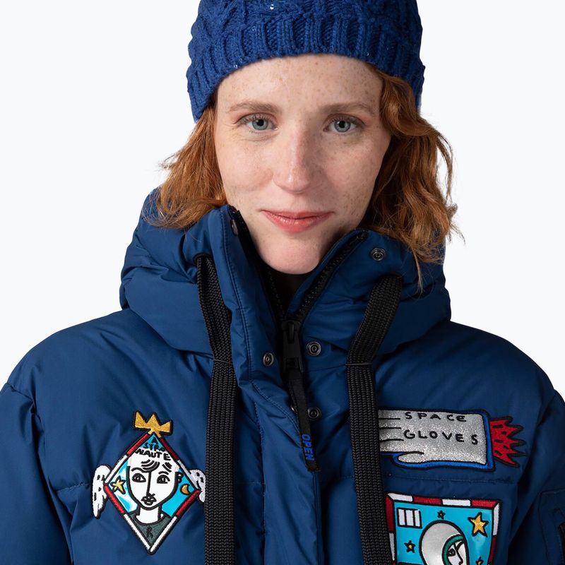 Damen Skijacke Rossignol Modul Down Bomber cosmic blau 7