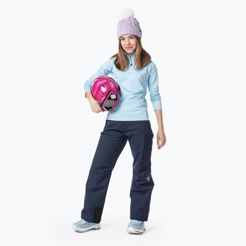 Rossignol Girl Warm Stretch Gletscher Kinder Skisweatshirt 4