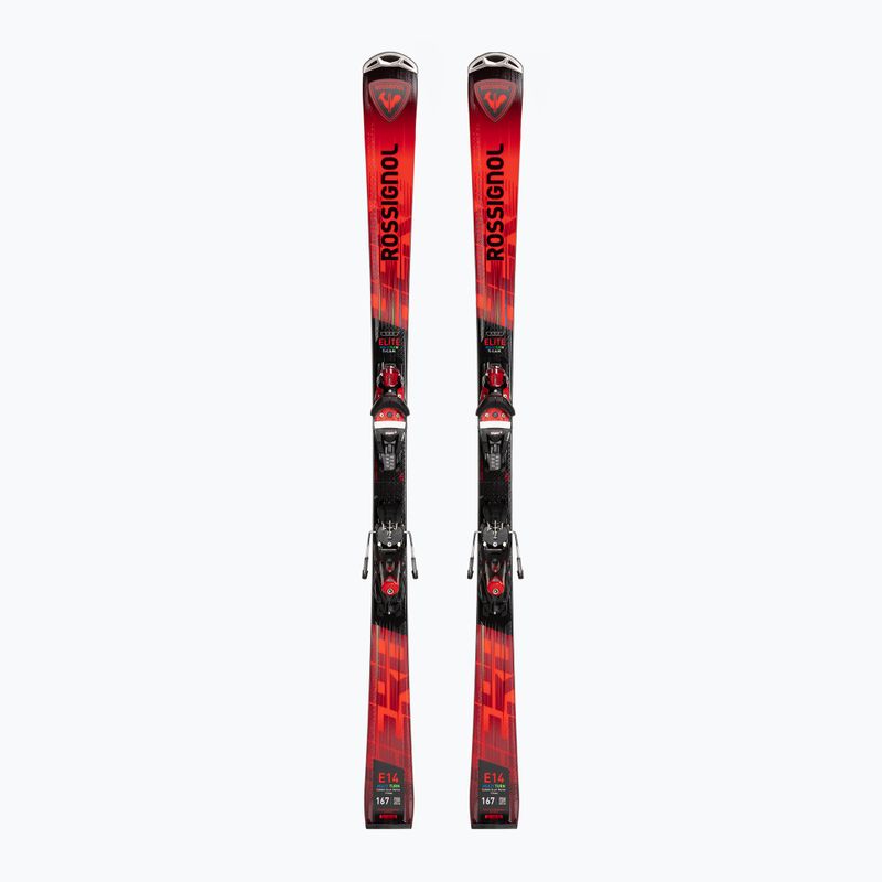 Rossignol Hero Elite MT TI CAM K Abfahrtsski + SPX12 Bindung schwarz/rot