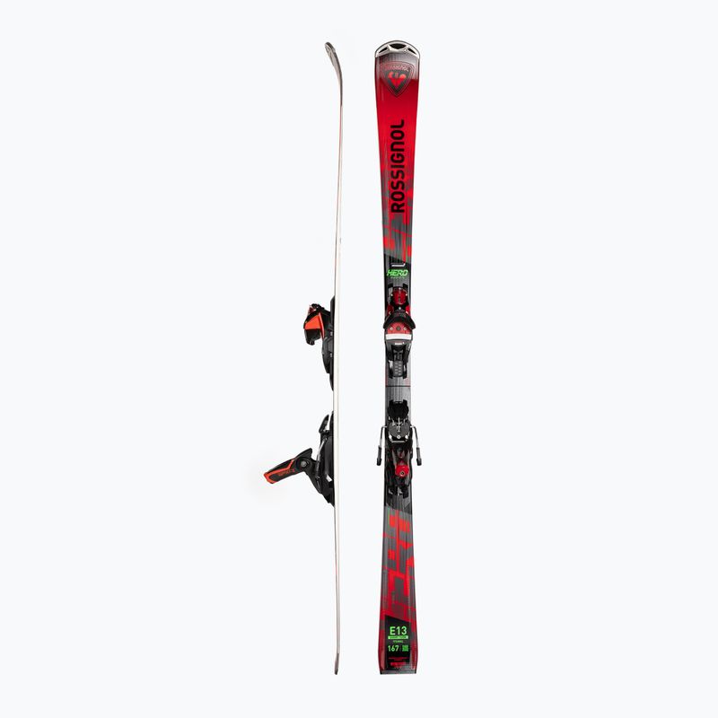 Rossignol Hero Elite ST TI K Abfahrtsski + SPX14 Bindung schwarz/rot 2