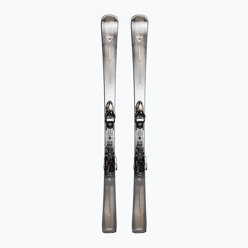 Damen-Abfahrtsski Rossignol Nova 8 + XP11 Bindung dunkelgrau/gold