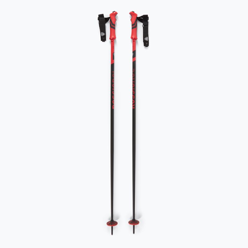 Skistöcke Rossignol Tactic Clip black/red