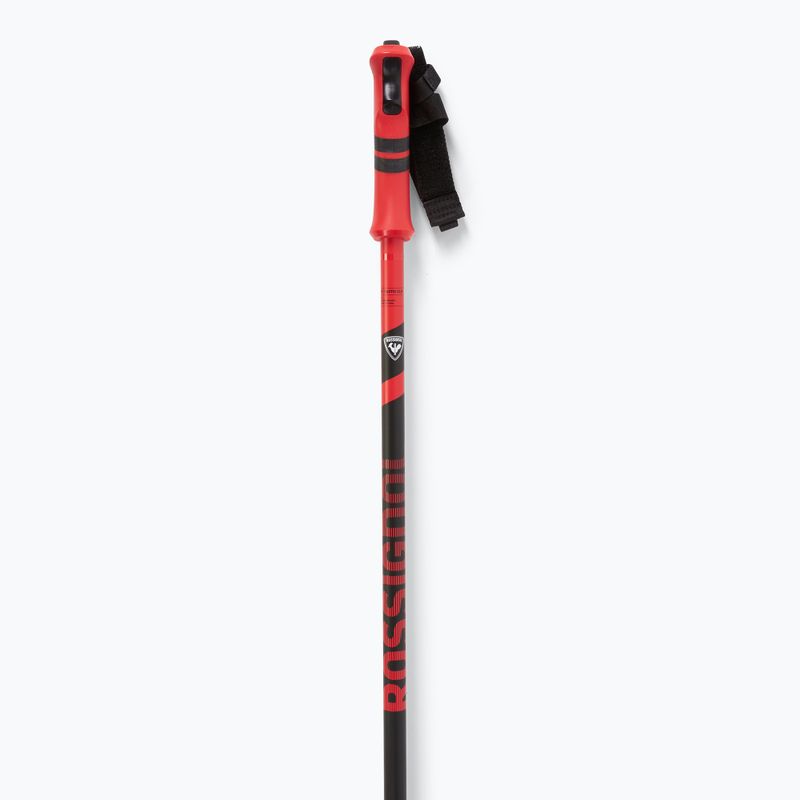 Skistöcke Rossignol Tactic Clip black/red 2