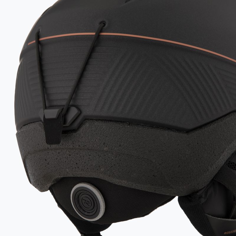 Skihelm Rossignol Fit Visor Impacts Photo black 7