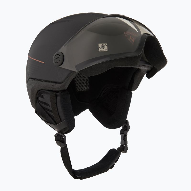 Skihelm Rossignol Fit Visor Impacts Photo black 9