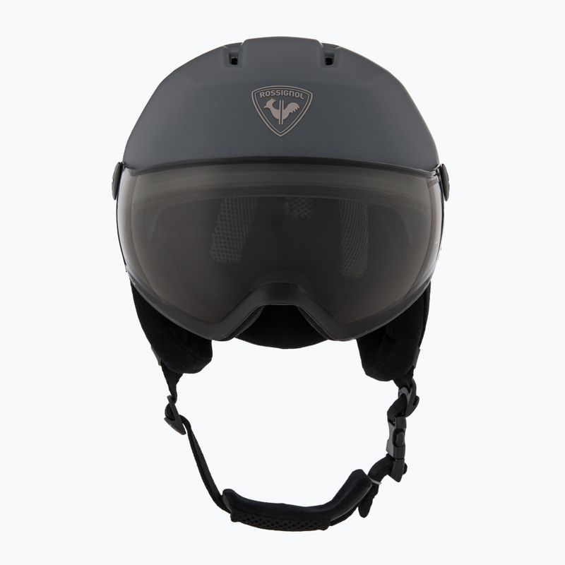 Skihelm Rossignol Fit Visor Impacts Photo grey 2