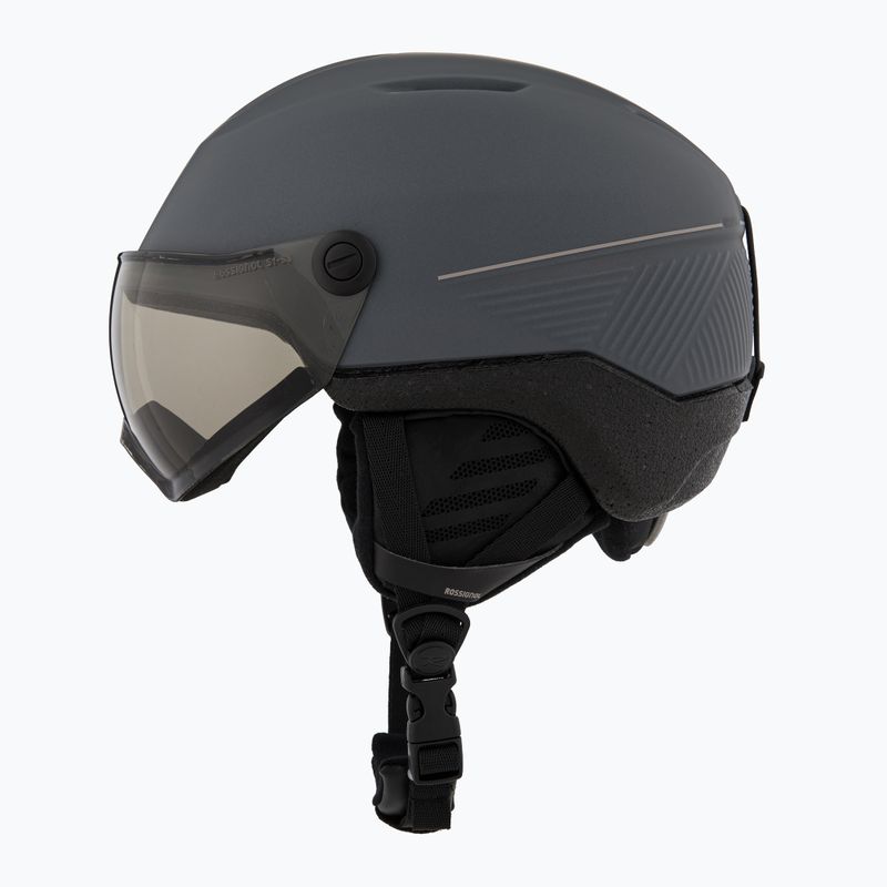Skihelm Rossignol Fit Visor Impacts Photo grey 3
