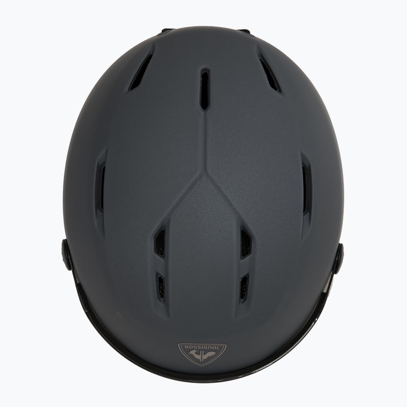 Skihelm Rossignol Fit Visor Impacts Photo grey 6