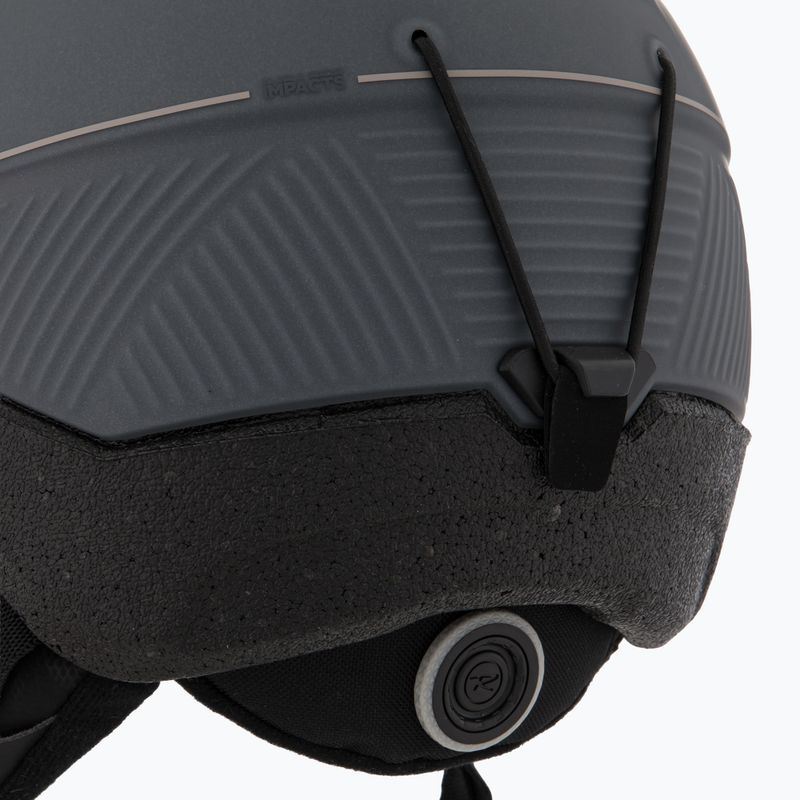 Skihelm Rossignol Fit Visor Impacts Photo grey 7
