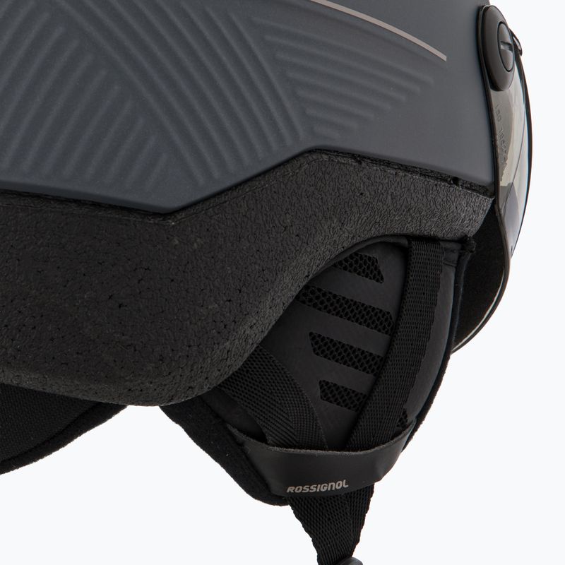 Skihelm Rossignol Fit Visor Impacts Photo grey 8
