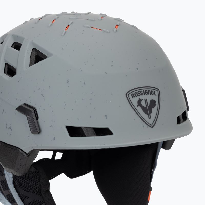 Skihelm Rossignol Escaper Impacts grey 7