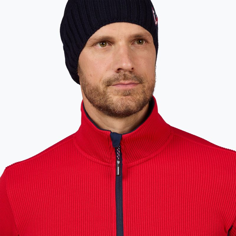 Ski Sweatshirt Hoodie Herren Rossignol Cieloalto Fleece Fz sports red 5
