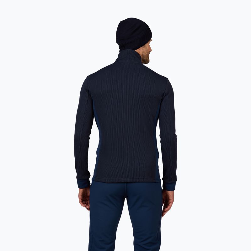 Ski Sweatshirt Hoodie Herren Rossignol Cieloalto Fleece Fz dark navy 3