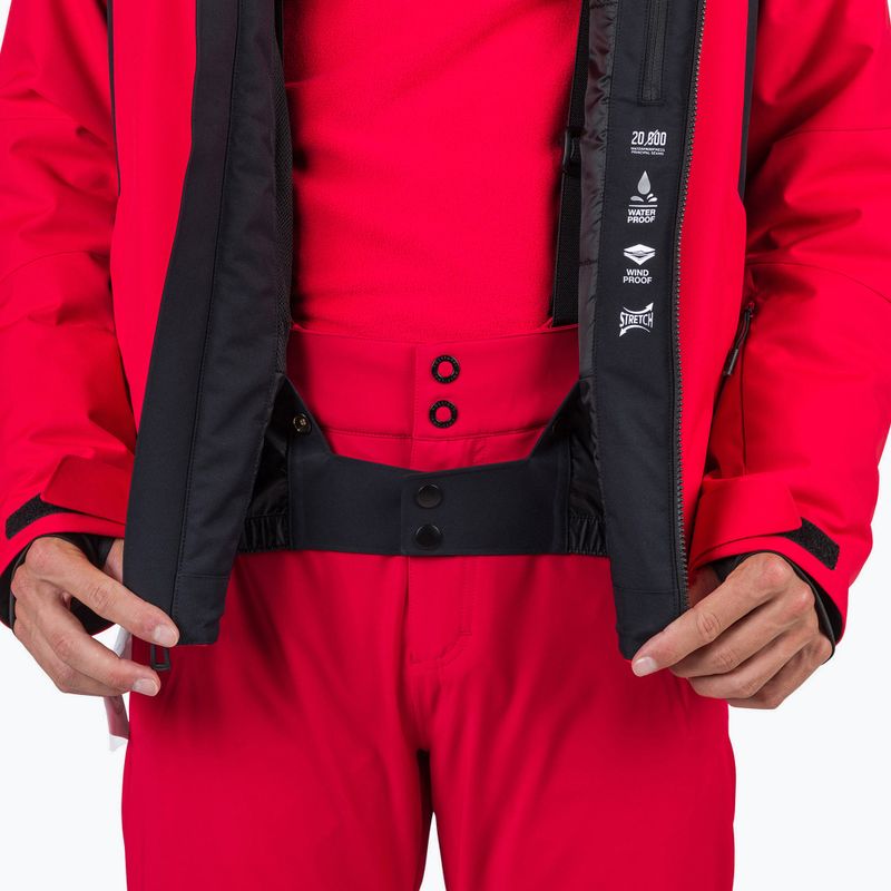 Skijacke Herren Rossignol Velika sports red 10