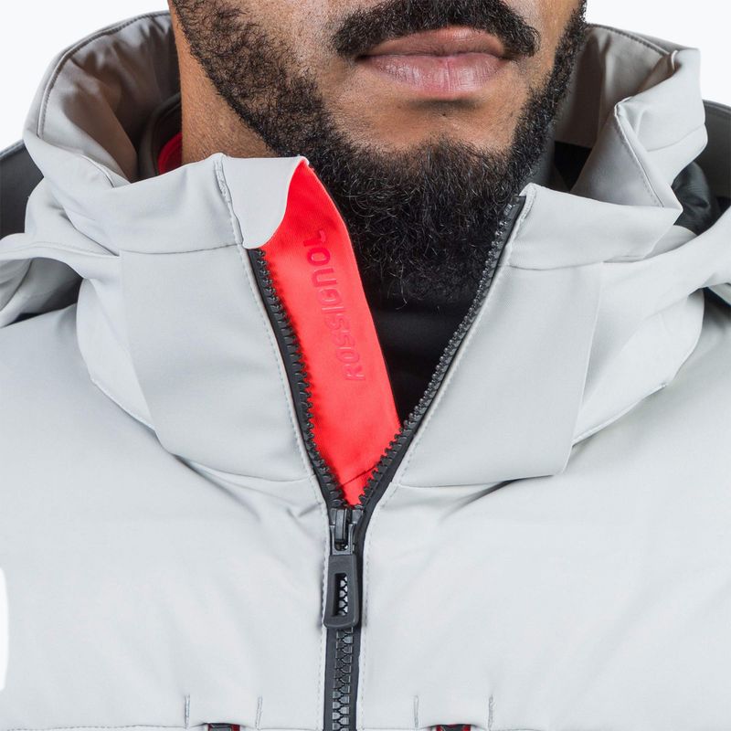 Skijacke Herren Rossignol Hero Blackside Puffy soft grey 7