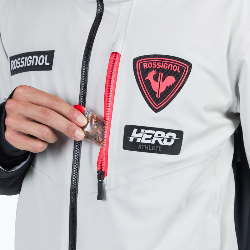 Skijacke Herren Rossignol Hero Blackside soft grey 9