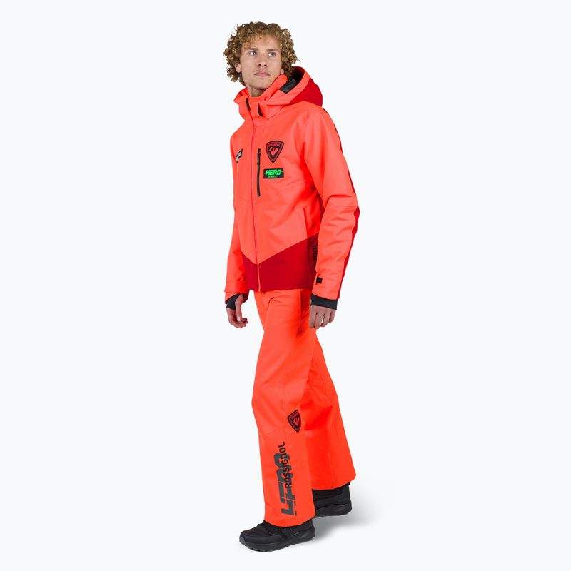 Skijacke Herren Rossignol Hero Blackside neon red 2