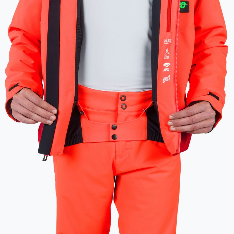 Skijacke Herren Rossignol Hero Blackside neon red 12