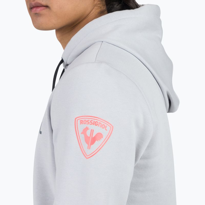 Sweatshrit Hoodie Herren Rossignol New Hero Hoodie soft grey 6