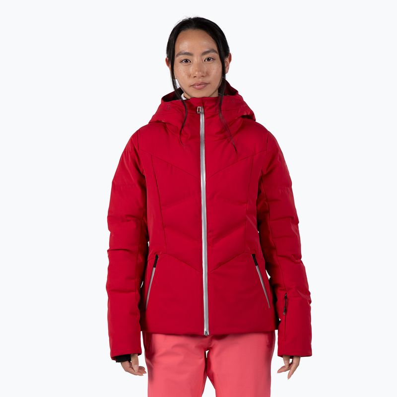 Skijacke Damen Rossignol Blackside Puffy ruby red