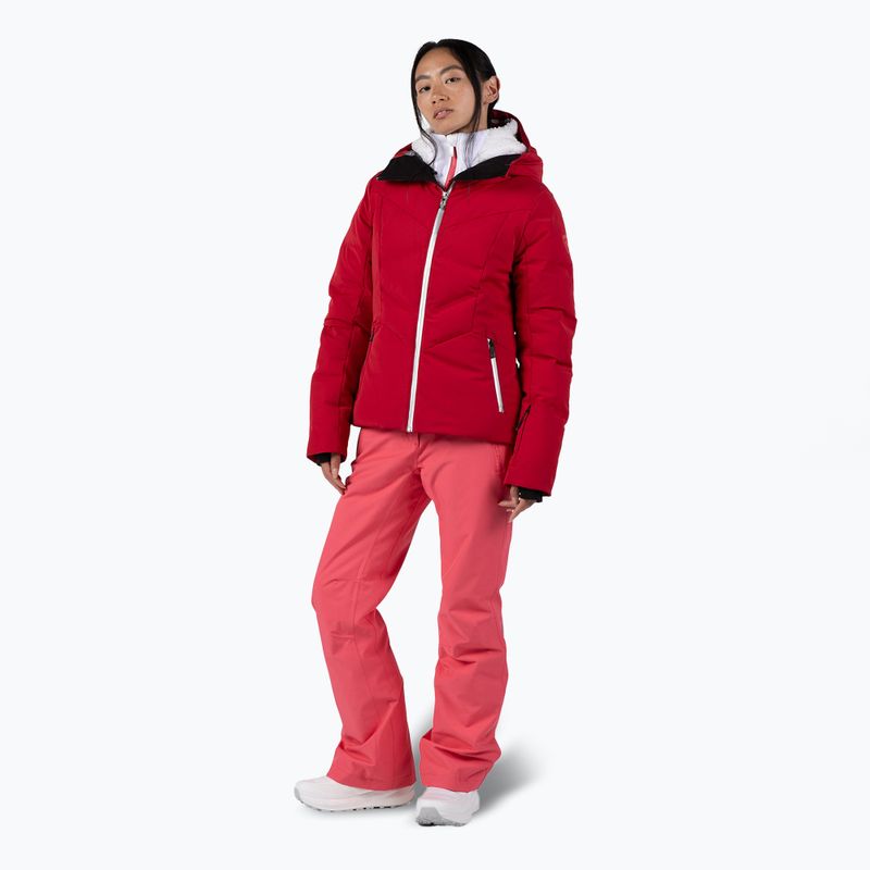 Skijacke Damen Rossignol Blackside Puffy ruby red 2