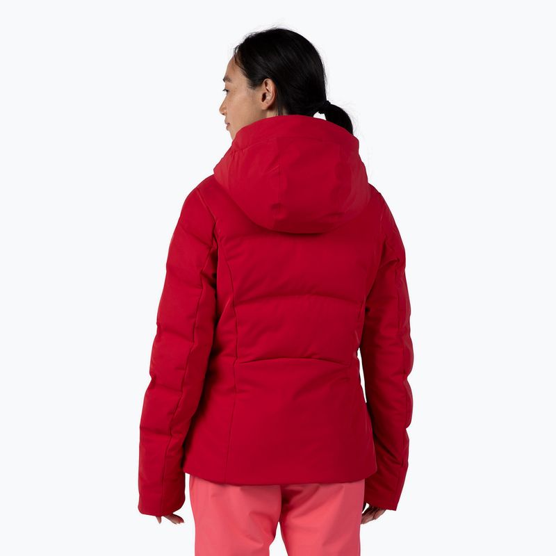 Skijacke Damen Rossignol Blackside Puffy ruby red 3