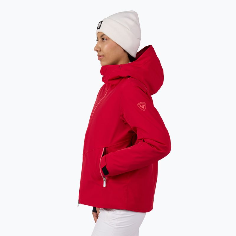 Skijacke Damen Rossignol Blackside ruby red 4