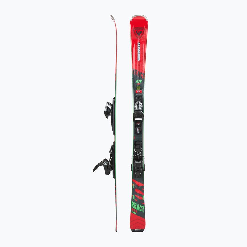 Abfahrtsskier Rossignol React RTX RTL + Bindungen Xpress 10 GW 2