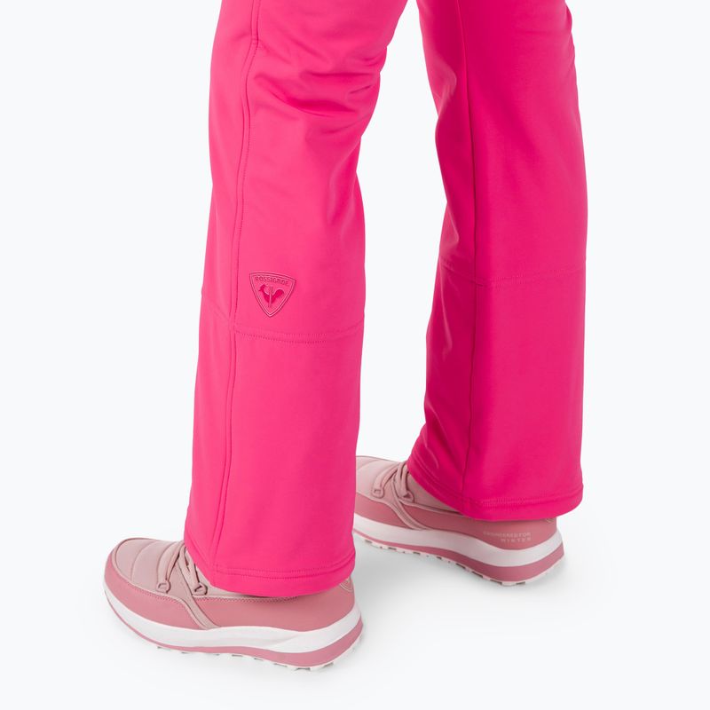 Skihose Damen Rossignol Ski Softshell tea Rosa 4