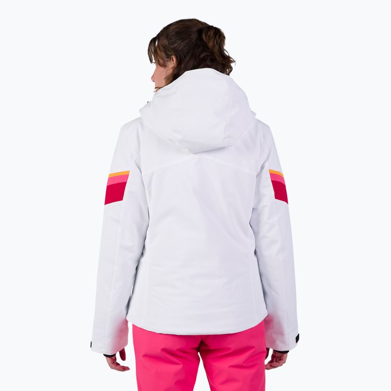 Skijacke Damen Rossignol Strawpile Jkt white 3