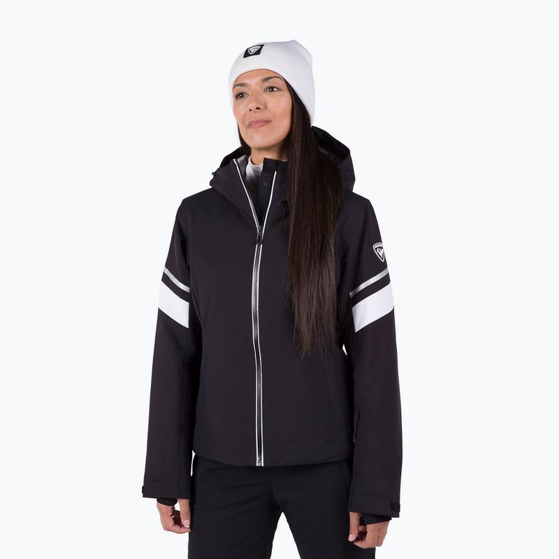 Damen-Skijacke Rossignol Strawpile Jkt black