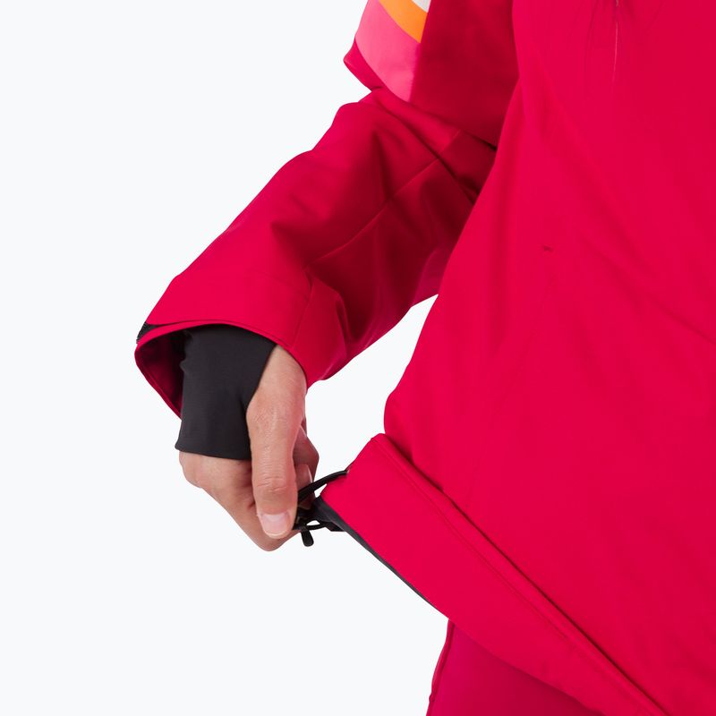 Damen-Skijacke Rossignol Strawpile Jkt ruby red 11