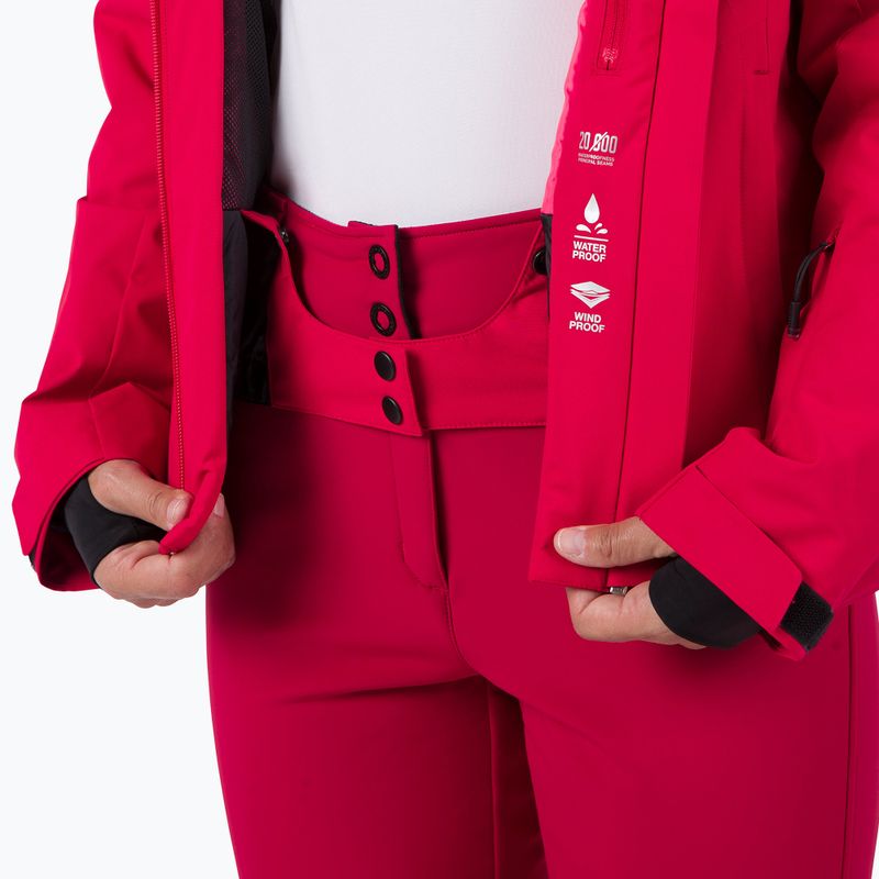 Damen-Skijacke Rossignol Strawpile Jkt ruby red 12