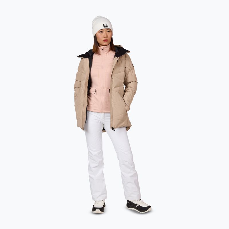 Rossignol Frauen Blackside Fleece Fz Pulver rosa Sweatshirt 2