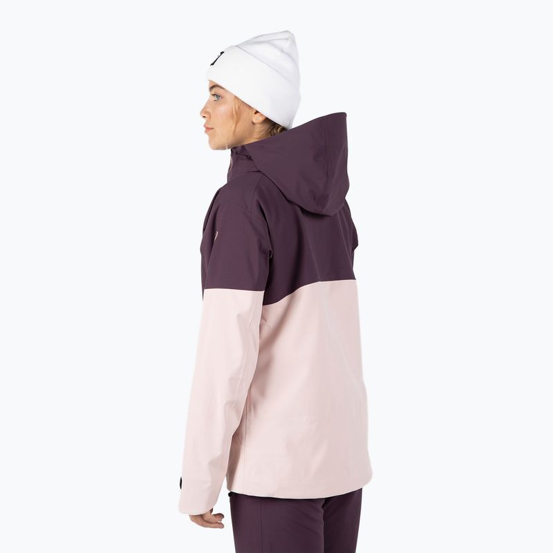 Damen-Skijacke Rossignol Rallybird mulberry 3