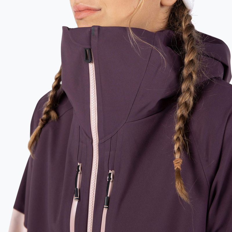 Damen-Skijacke Rossignol Rallybird mulberry 7