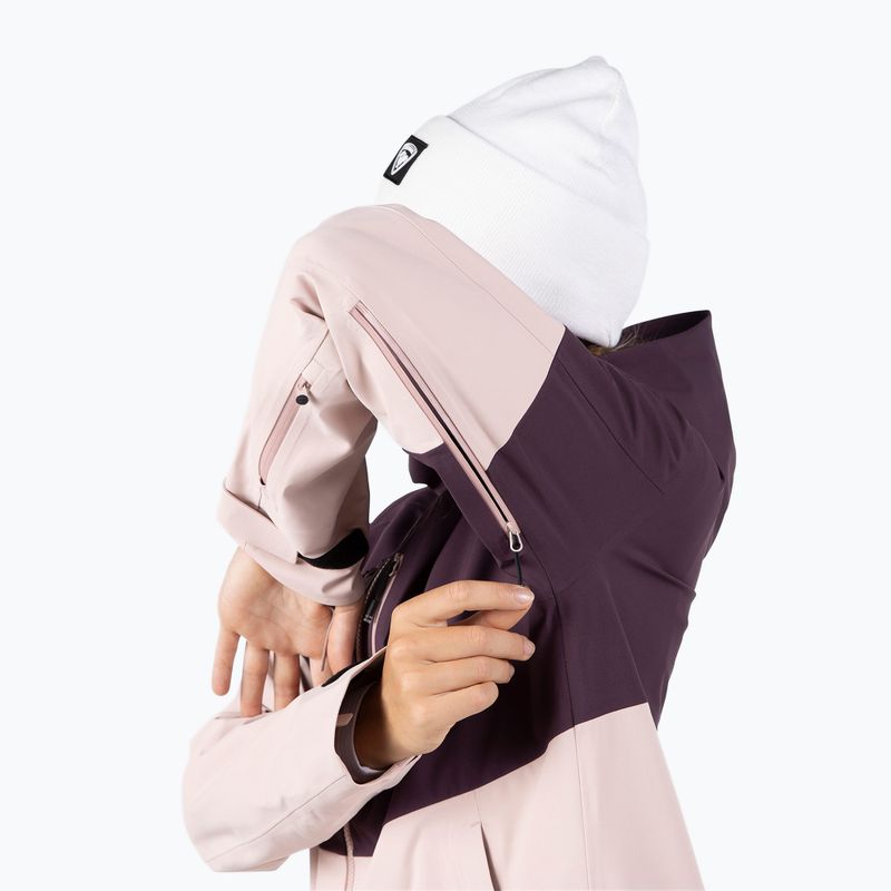 Damen-Skijacke Rossignol Rallybird mulberry 9