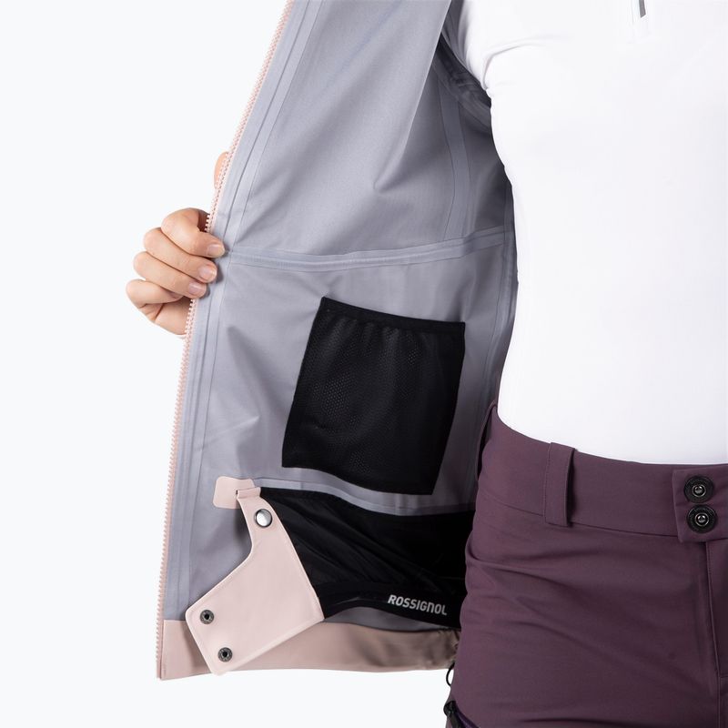 Damen-Skijacke Rossignol Rallybird mulberry 15