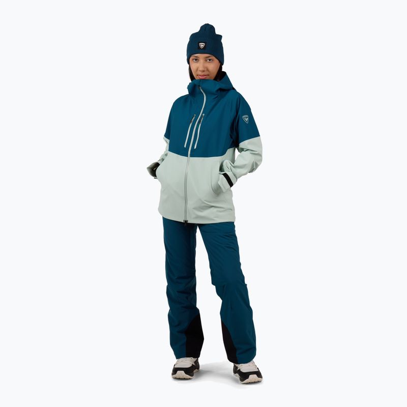 Damen-Skijacke Rossignol Rallybird deep lake 2