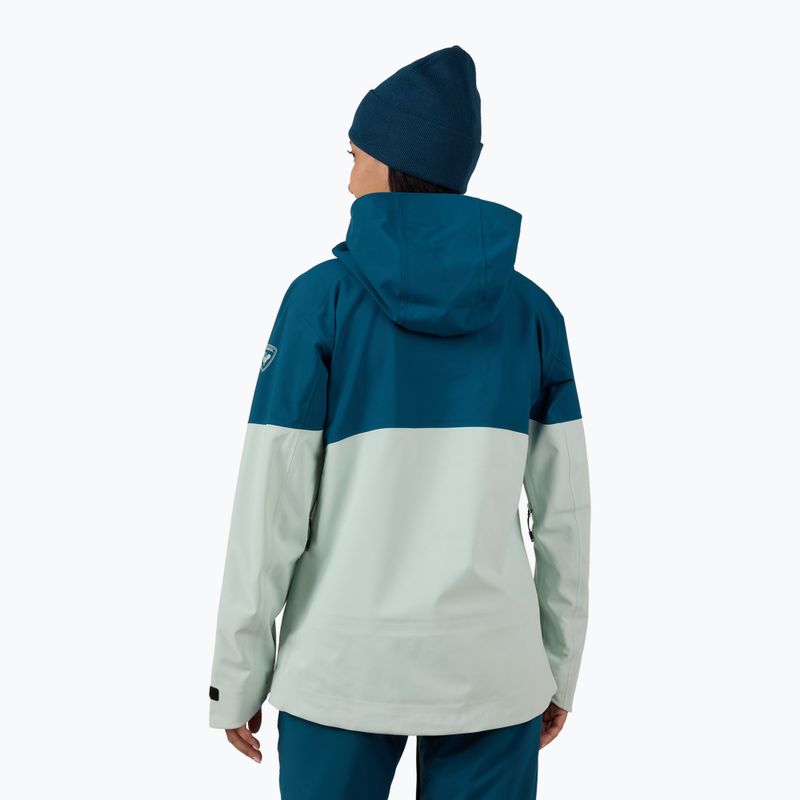 Damen-Skijacke Rossignol Rallybird deep lake 3