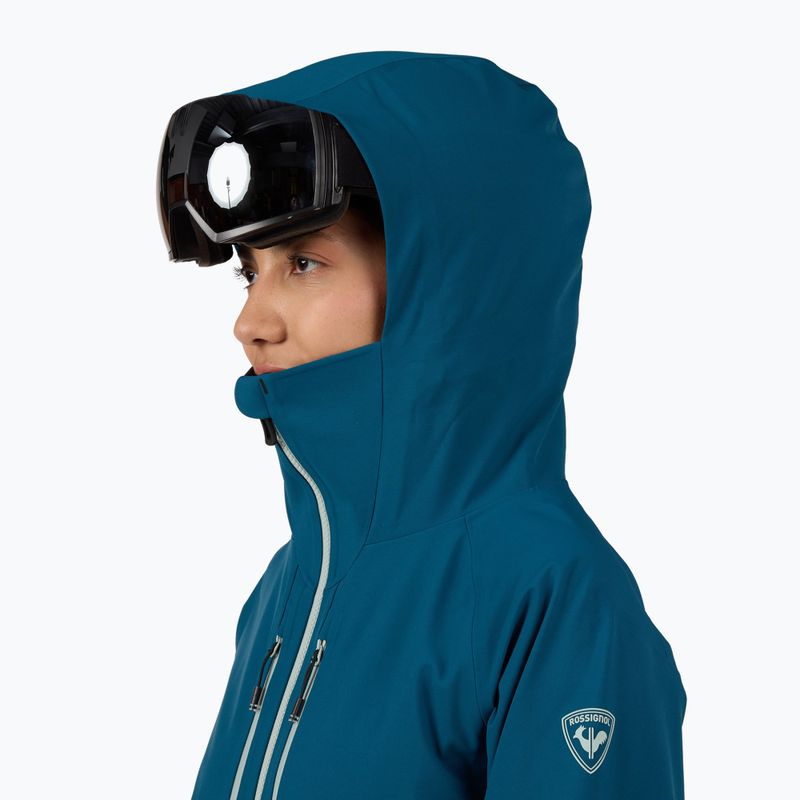Damen-Skijacke Rossignol Rallybird deep lake 6