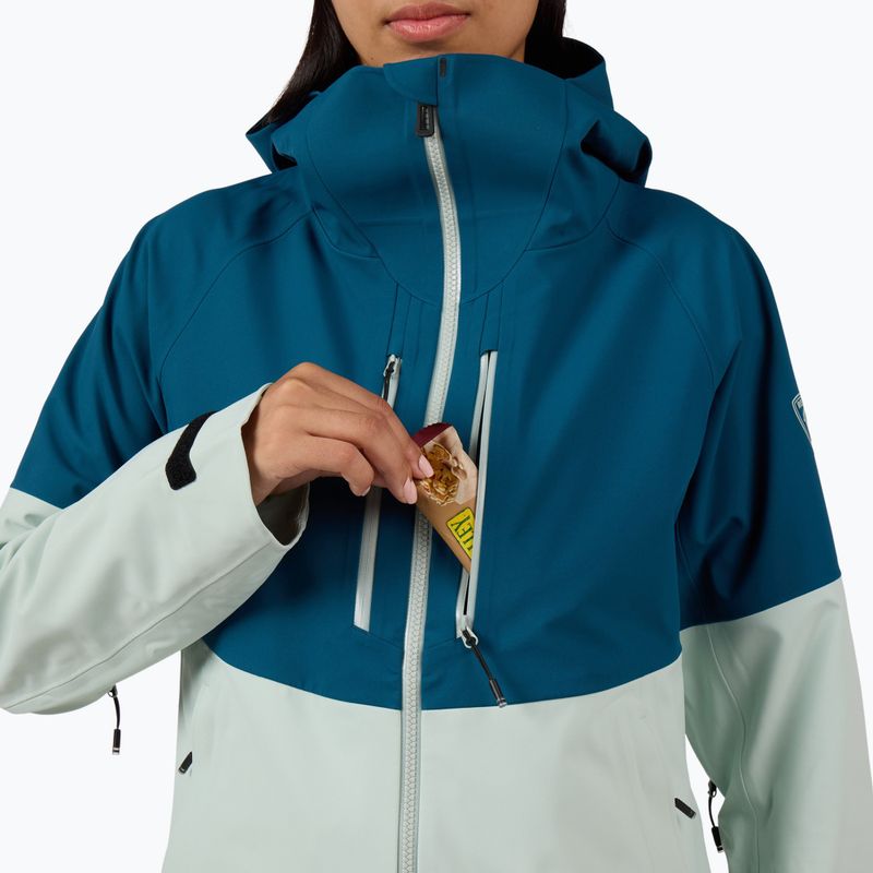 Damen-Skijacke Rossignol Rallybird deep lake 8