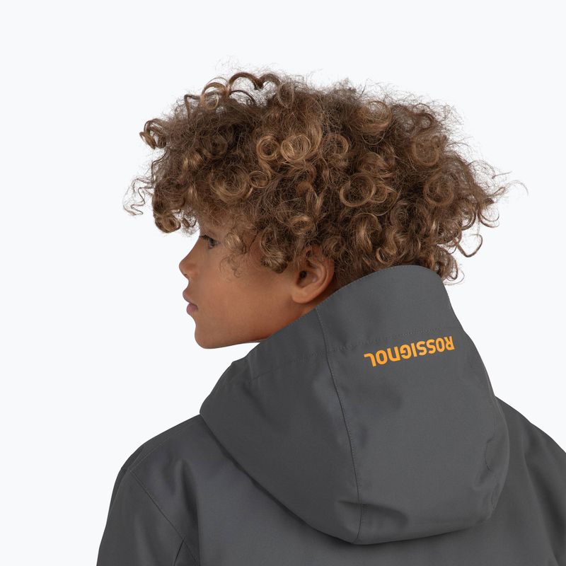 Rossignol Strawpile Jr Kinder Skijacke onyx grau 7